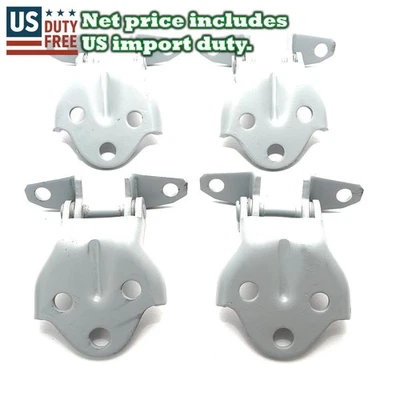 Bisagra de puerta delantera derecha 4 piezas Ajuste Mitsubishi Colt C54A C58A C67A C68A CC4A 88-92 Foto 1 de 4