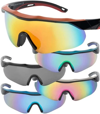 Sunglasses Elegante Designer Sports Sun Glasses Biker Wheel Ladies Men's 30581 - Image 1 of 4