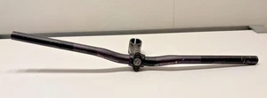 Vintage 1990s Bontrager Crowbar 625mm Aluminum Riser Handlebar 100mm Stem - Picture 1 of 6