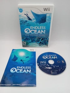 Endless Ocean (Nintendo Wii, 2008) CIB Complete in Box w/ Manual - Picture 1 of 8