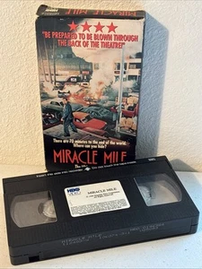 Miracle Mile (VHS, 1995, HBO Video) Rare Anthony Edwards Apocalypse Movie! - Picture 1 of 12