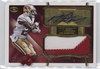 2015 Donruss Signature Series Jerseys Prime Gold /49 Mike Davis Rookie Auto RC - Image 1 of 2