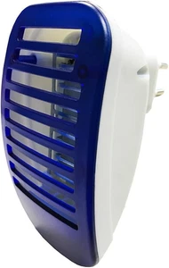 Poly Pool AR6S01 Zanzariera a Scarica Elettrica Fulmina Insetti Da Presa Bianca - Foto 1 di 12