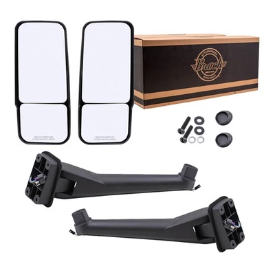 Power Mirror For 2003-2009 C6500 Kodiak Heated Manual Fold Set 25826338 - Image 1 of 4