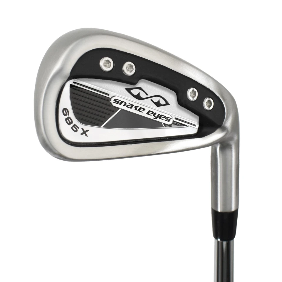 New Snake Eyes Golf 685x Irons Graphite Regular Flex 4-PW - Image 1 of 4