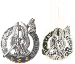 US Army Basic Recruiter Identification Badges - Bild 1 von 3