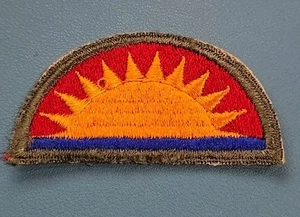 Parche de la 41ª División de Infantería - Borde cortado - Espalda de nieve - Original Segunda Guerra Mundial #1 ** - Imagen 1 de 3