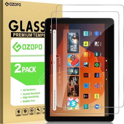 Schutzfolie für Fire HD 10 2023 2 Stück gehärtetes Glas kratzfest - Bild 1 von 2