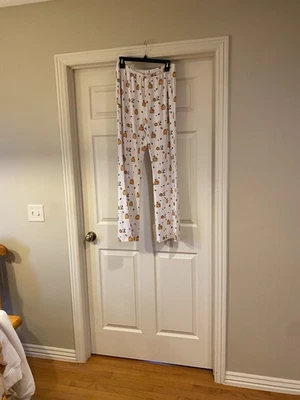 Pantalones de pij American Eagle AE para mujer Snoopy calabaza talla M Foto 1 de 4