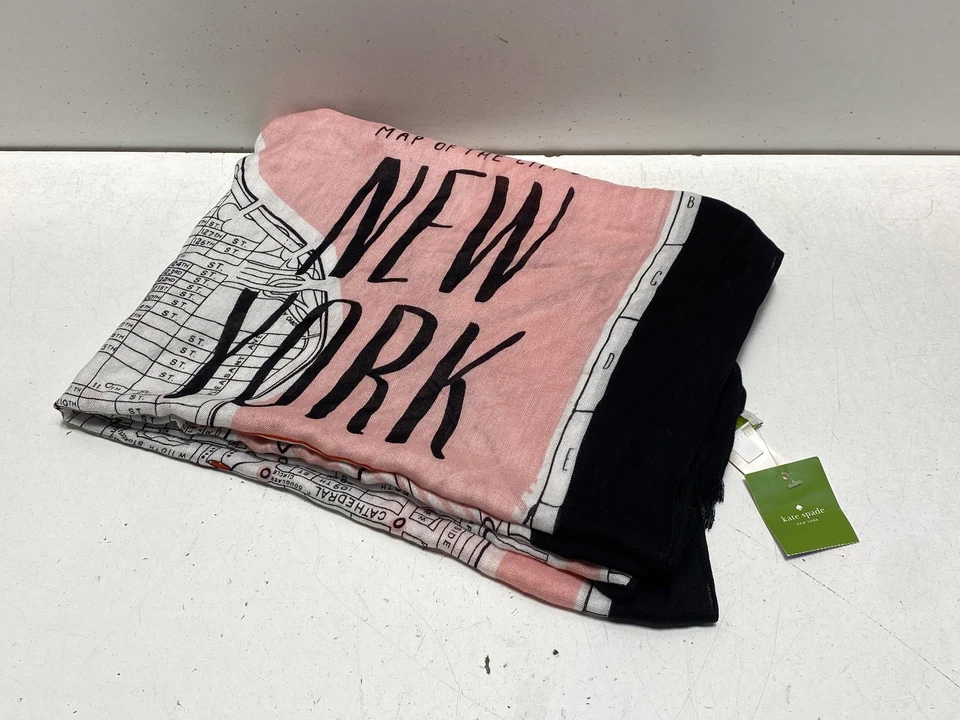 Bufanda envolvente de mapa Kate Spade NYC Foto 1 de 4