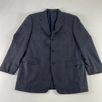 Canali Blazer Mens 44R Blue Wool Made in Italy Sport Coat Jacket Classic - Image 1 of 4
