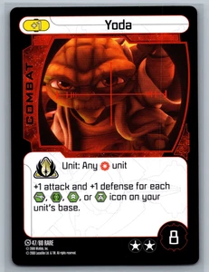 Star Wars Pocketmodel TCG The Clone Wars Yoda #47/60 CCG - Picture 1 of 2