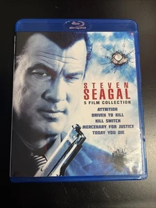 Steven Seagal 5-Film Collection (Blu-ray, 2021) Works Attrition Kill Switch  - Bild 1 von 3