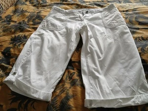 Weiße Cropped Damenhose, Größe 12, Intuition - Bild 1 von 5