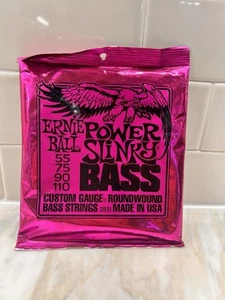 Ernie Ball 2831 Power Slinky Corde per chitarra basso elettrico 55-110 - Foto 1 di 2