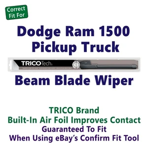 Wiper Blade (Qty 1) Beam fits 2019+ Dodge Ram 1500 Pickup Truck -19240 - Bild 1 von 11