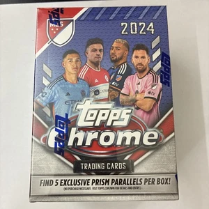 Neu 2024 Topps Chrome MLS Soccer BLASTERS Box ON HAND - Messi Auto Chase - Bild 1 von 1