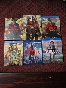 - Blu-ray - Hell On Wheels: Seasons 1-2-4-5 Season 3 Is On DVD Complete Series - Foto 1 di 13