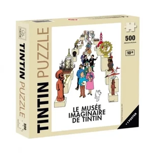 TINTIN 500 Piece Jigsaw - Le Musee Imaginaire de Tintin - 48.5 x 34.5cm - Picture 1 of 1