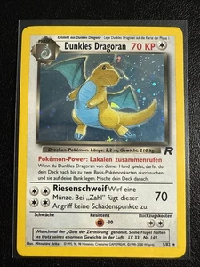 Pokemon German Dunkles Dragoran Holo Team Rocket 5/82 - Picture 1 of 3