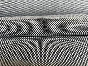 1,625 Yard Maharam Kvadrat Steelcut Trio 124 grau & weiß Wolle Polsterstoff - Bild 1 von 11