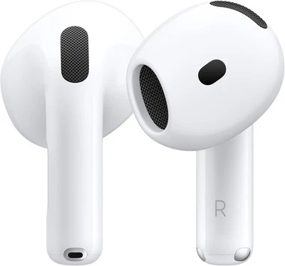 Apple AirPods 4 Wireless Earbuds, Bluetooth Headphones, Personalized Spatial Aud - Image 1 of 4