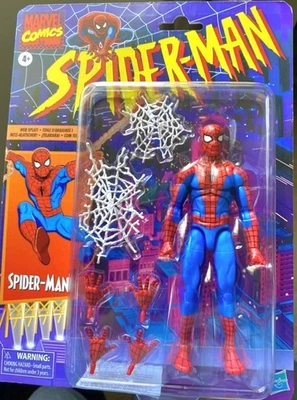 6-inch-Spiderman Action Figure Spider-Man Marvel Legends Retro Series IN STOCK - Image 1 of 4