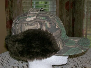 P Cap Realtree Camo Hunting Hat Thinsulate Insulation Ear Flaps Men's Large USA - Picture 1 of 12