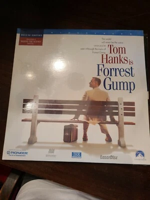 Forrest Gump Laserdisc 1994 Tom Hanks LD Deluxe Edition LV32583-2WS WIdescreen - Imagem 1 de 2
