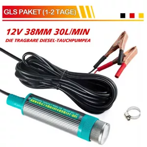 1X Auto Elektrische Ölpumpe Kraftstoffpumpe ÖL Absaugpumpe Dieselpumpe 30L/min - Bild 1 von 15
