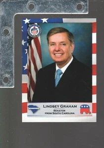 Tarjetas fascinantes 2020 Congreso de los Estados Unidos #79 Lindsey Graham GOP SENATE de Carolina del Sur - Imagen 1 de 2