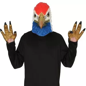 Patriotic USA American Eagle Mask with Hands Costume Political Events - Picture 1 of 2