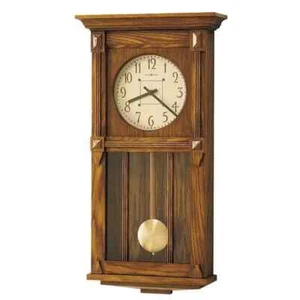 Howard Miller Ashbee II Wall Clock 620185 Heritage Oak - Picture 1 of 1