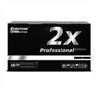 2x Eurotone Pro Toner C13S050605 Noir Alternative pour Epson C-9300TN C-9300DTN