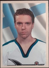 2001 - 2002 Parkhurst Miikka Kiprusoff Waving The Flag #15 Hockey Card