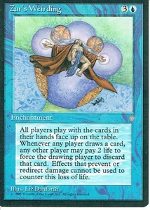 MAGIC THE GATHERING ICE AGE BLUE ZUR'S WEIRDING lp - Picture 1 of 1