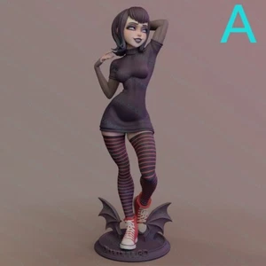 1/24 Scale Dracula Girl Nsfw Uncolored Unassembled 3D Printing Resin Model Kit - Picture 1 of 9