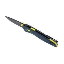 SOG 11-18-04-41 Flash AT 3.45" Serrated Black Blade Blue Handle Folding Knife