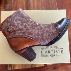 L’Artiste, SOCUTE TP, Taupe/Brown Spring Step Boots, 37, 6.5-7 - Picture 1 of 8