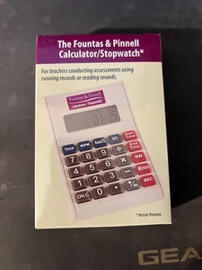 Heinemann The Fountas & Pinnell Calculator Stopwatch New Sealed - Picture 1 of 2