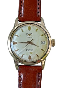 Vintage Rotary Super 41 Rotomatic 41 jewels Mens Watch Working - Picture 1 of 10