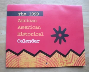 Vintage The 1999 African American Historical Calendar - Bild 1 von 4