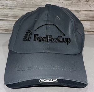 FedEx Cup Golf Hat Gray Adjustable Baseball Cap - Picture 1 of 12