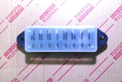 TOYOTA LAND CRUISER FJ40 FJ45 FUSE BOX WITH COVER Foto 1 de 4