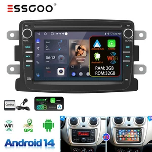 32GB Apple Carplay Android 14 Autoradio GPS Navi Für Renault Dacia Duster Dokker - Bild 1 von 14