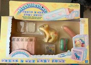 Vintage My Little Pony G1 Drink n Wet Baby Cuddles MIB NRFP RARE - Bild 1 von 2