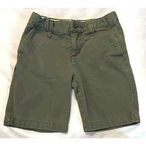 Faded Glory Chino Style Khaki Shorts with Adjustable Waist - Kids | Size: 8 - Picture 1 of 5