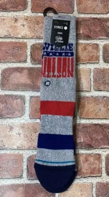 Calcetines Stance INFIKNIT Informales Willie Nelson Estrellas Crew Altura Para Hombre Talla L 9-13 Foto 1 de 4