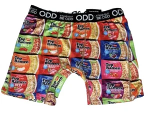 DESTAQUE SER EXTRAÑO ~Multicolor ~ "TOP RAMEN" ~ CALZONCILLO BOXER FIDEOS TALLA SM - Imagen 1 de 1