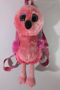 TY GEAR BEANIE BOOS GILDA 13 Zoll rosa Flamingo Plüschtier Stofftier Rucksack Handtasche - Bild 1 von 8